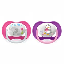 پستانک دو عددی ultra air Animals (6-18 ماه) فیلیپس اونت