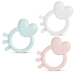 دندان گیر جغجغه ای طرح قلب سواوینکس