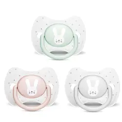 پستانک 6-0 ماه طرح خرگوش سواوینکس (سر گرد)