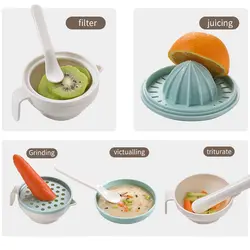 ست غذاساز دستی صورتی 7 تکه رووکو Rovco