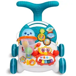 واکر موزیکال 2 کاره سبزآبی (HE0828) هانگر HUANGER