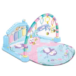 تشک بازی پیانو دار آبی پاستلی (HE0616) هانگر HUANGER