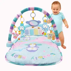 تشک بازی پیانو دار آبی پاستلی (HE0616) هانگر HUANGER