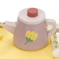 سرویس چوبی چای و کیک خوری کلاسیک ورلد Classic World