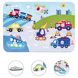 پازل چوبی طرح ترافیک کلاسیک ورلد Classic World