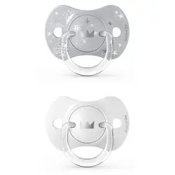 پستانک سر بادامی طرح دار 0-6 ماه سواوینکس Suavinex