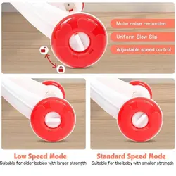 واکر موزیکال صورتی (HE0811) هانگر HUANGER