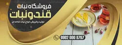 طرح تابلو نبات فروشی