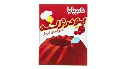 پودر ژله میوه های قرمز شیبابا - 100 گرم