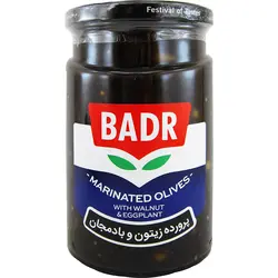 ترشی پرورده زیتون و بادمجان بدر -610 گرمی