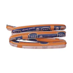 سوسیس آلمانی  202 - 40 درصد گوشت قرمز  - وزن حدودی 500 گرم