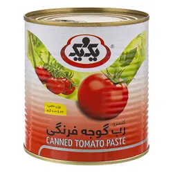 رب گوجه فرنگی یک و یک مقدار 800 گرم