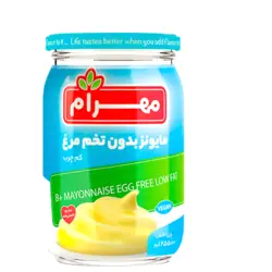 سس مایونز بدون تخم مرغ کم چرب مهرام 255 گرمی