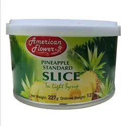 کمپوت آناناس امریکن فلاور 227 گرمی american flower