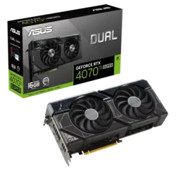 کارت گرافیک RTX-4070 TI Super Dual OC 16GB Asus ایسوس - ایران انفورماتیک