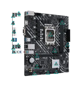 مادربرد H610M-K D4 PRIME ASUS ایسوس- ایران انفورماتیک