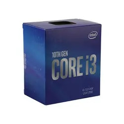 پردازنده 10100F با جعبه Box سری i3 اینتل Intel- ایران انفورماتیک