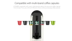 دستگاه قهوه ساز شیائومی SCISHARE S1102 Durable Capsule Coffee Machine