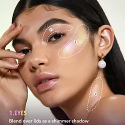 هایلایتر مایع کروما شیگلم CHROMA-GLOW BLOOM LIQUID HIGHLIGHTER