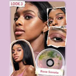 پالت سایه چشم کالر پاپ شیگلم مدل POP COLOR PALETTE-ROSE SONATA