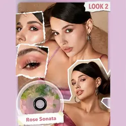 پالت سایه چشم کالر پاپ شیگلم مدل POP COLOR PALETTE-ROSE SONATA