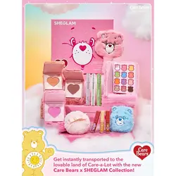 هایلایتر چندکاره از کالکشن خرسی شیگلم مدل X CARE BEARS CATCH SOME FUN HIGHLIGHTING PUFF