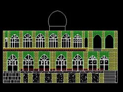 نقشه های اتوکد آرامگاه سید محمد گلابی ( سید محمد گیاه خوار) | بیبلیوفایل