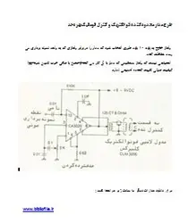دانلود مدار محدود کننده فتوالکتریک و کنترل اتوماتیک بهره حد