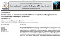 antibiotic suceptibility of shigella species | بیبلیوفایل