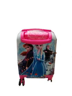 چمدان دخترانه کودک طرح فروزن frozen جدید  سایز22