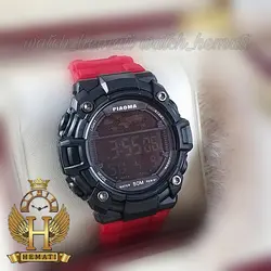 ساعت مچی دیجیتال مردانه پیائوما piaoma p116 بند قرمز ضد آب