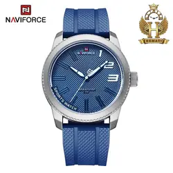 ساعت مردانه نیوی فورس Naviforce NF9202 بند سیلیکونی