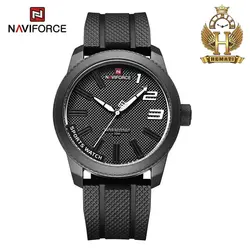 ساعت مردانه نیوی فورس Naviforce NF9202 بند سیلیکونی