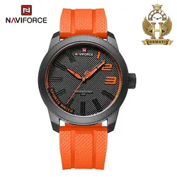 ساعت مردانه نیوی فورس Naviforce NF9202 بند سیلیکونی