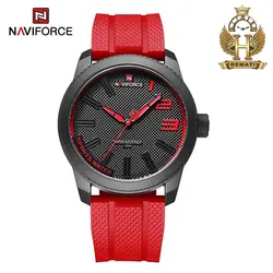 ساعت مردانه نیوی فورس Naviforce NF9202 بند سیلیکونی