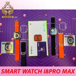 ساعت هوشمند اولترا مدل SMART WATCH I8PRO MAX با گارانتی اسمارت رز