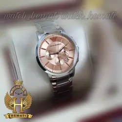 ساعت مچی مردانه امپریو آرمانی EMPORIO ARMANI AR-2433 251303 صفحه رزگلد