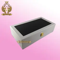 جعبه ساعت لوکس کلکسیونی چوبی 12تایی رنگ سفید box12107