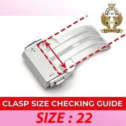 قفل ساعت هابلوت مردانه سایز 22