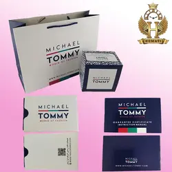 ساعت مچی ست زنانه و مردانه مایکل تامی مدل MICHAEL TOMMY MT-20276G-F