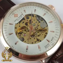 ساعت مردانه پتک فیلیپ قلب باز اتوماتیک Patek Philippe ppc104