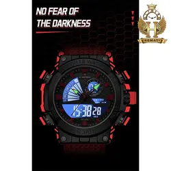 ساعت مچی مردانه نیوی فورس دو زمانه NAVIFORCE NF9219 بند رابر