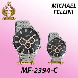 ساعت مچی ست زنانه و مردانه مایکل فلینی مدل MICHAEL FELLINI MF-2394-C