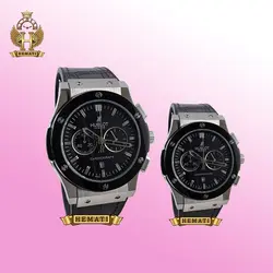 ساعت ست هابلوت بیگ بنگ Hublot Big Bang HUS109 نقره ای-مشکی