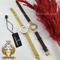 ساعت مچی دخترانه کلبرت Colbert 0176L طلایی
