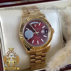 ساعت مردانه رولکس دی دیت اتوماتیک Rolex Daydate RODDAM201