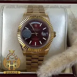 ساعت مردانه رولکس دی دیت اتوماتیک Rolex Daydate RODDAM201