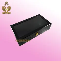 جعبه ساعت لوکس کلکسیونی چوبی 12تایی رنگ مشکی box12103
