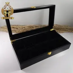 جعبه ساعت لوکس کلکسیونی چوبی 12تایی رنگ مشکی box12103
