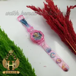 ساعت دخترانه (بچه گانه) السا کامپیوتری موزیکال چراغدار ch207